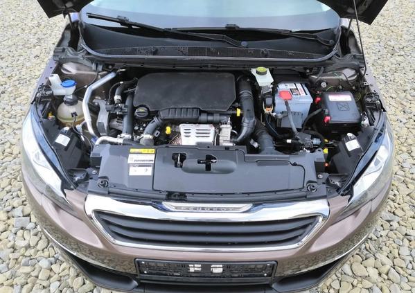 Peugeot 308 cena 34900 przebieg: 100000, rok produkcji 2016 z Tuchów małe 742